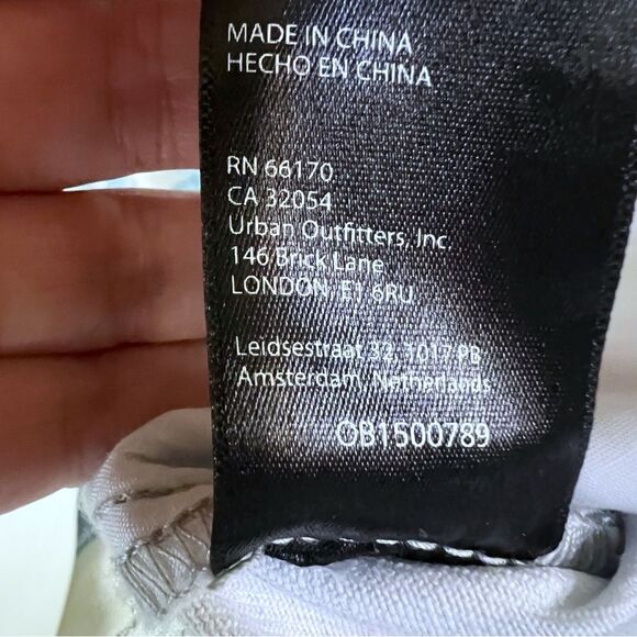 BDG Cowgirl Jeans Renaissance Print Straight Relaxed Size 28 NWT - Picture 11 of 12